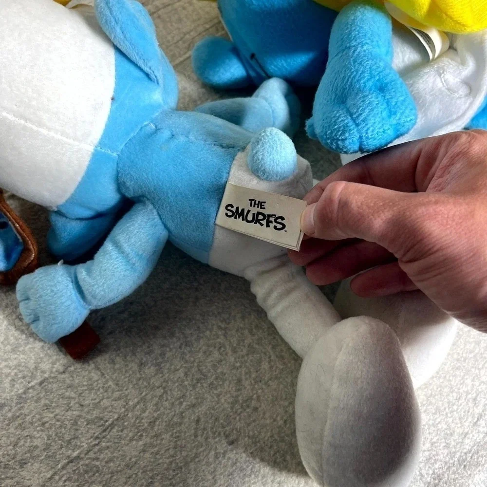 Smurfs Plush Toys Smurfette & Hefty Smurf Movie 2013 Collectible Set